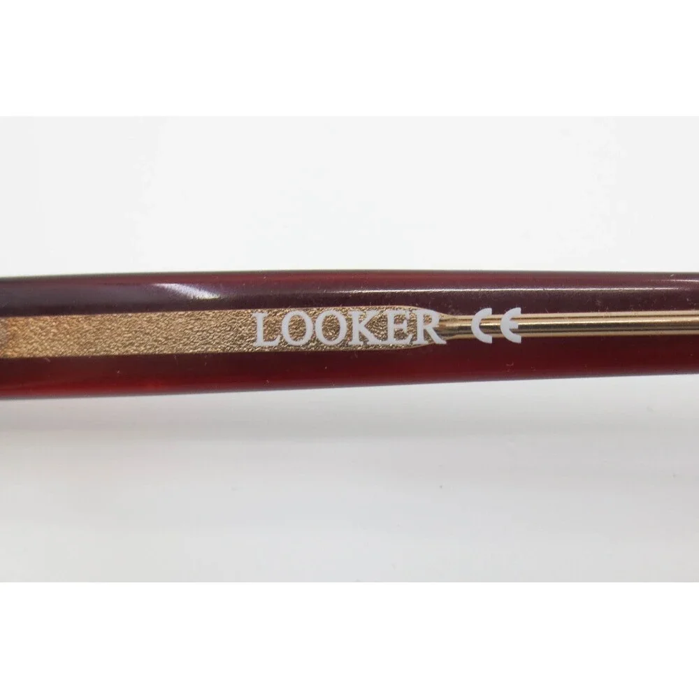 Looker Brown Fade Rectangular Eyeglass Frames 50-22-145 Clear Brown Ombre